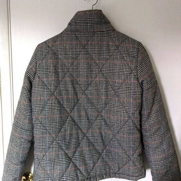 a new day houndstooth puffy jacket small - Picture 2 of 8